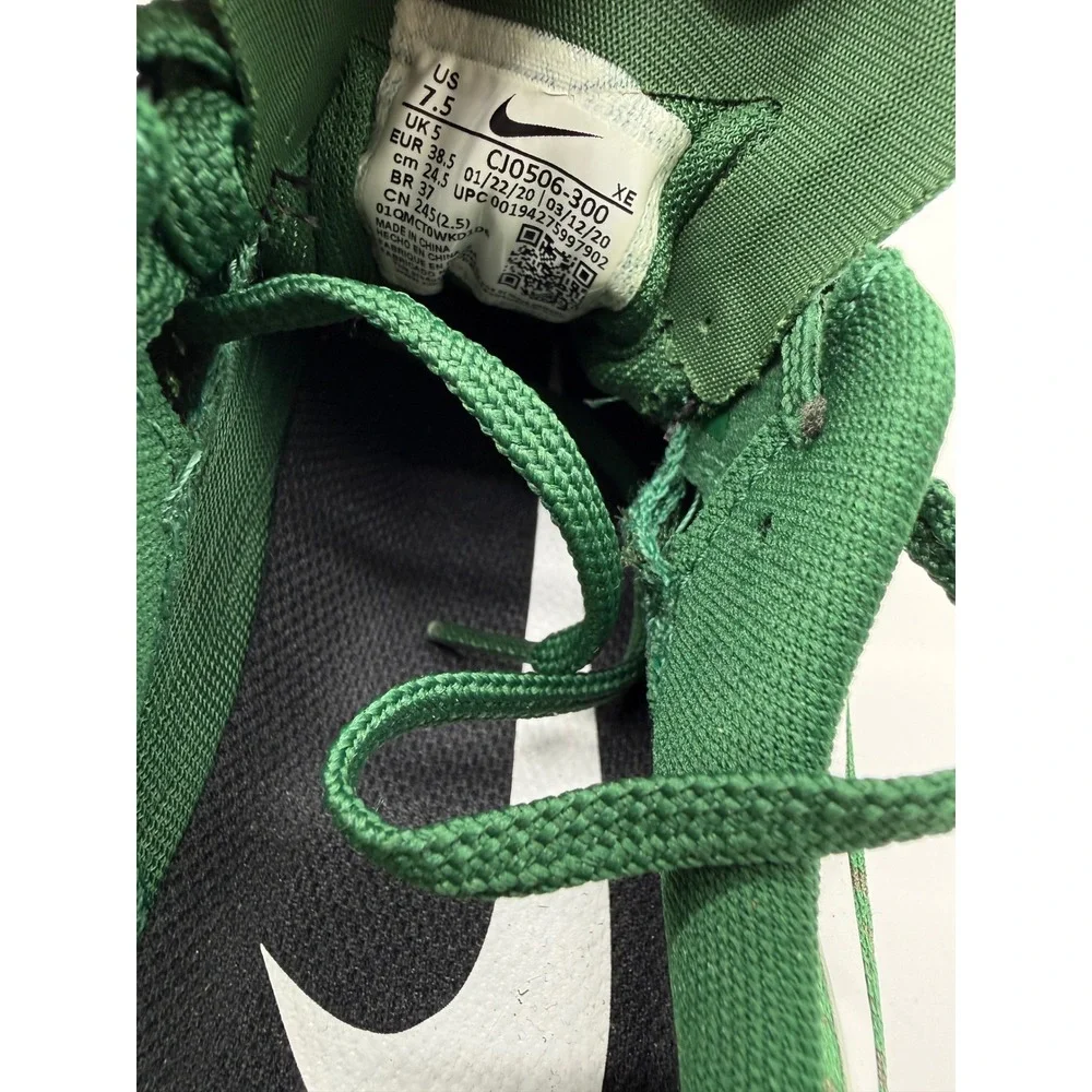 Nike Air Zoom Pegasus 37 Running Shoes Womens 7.5 Green Excellent CJ0506-300
